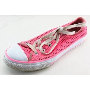 Converse All Star‎ Pink Fabric Casual Shoes Girls Shoes Size 3